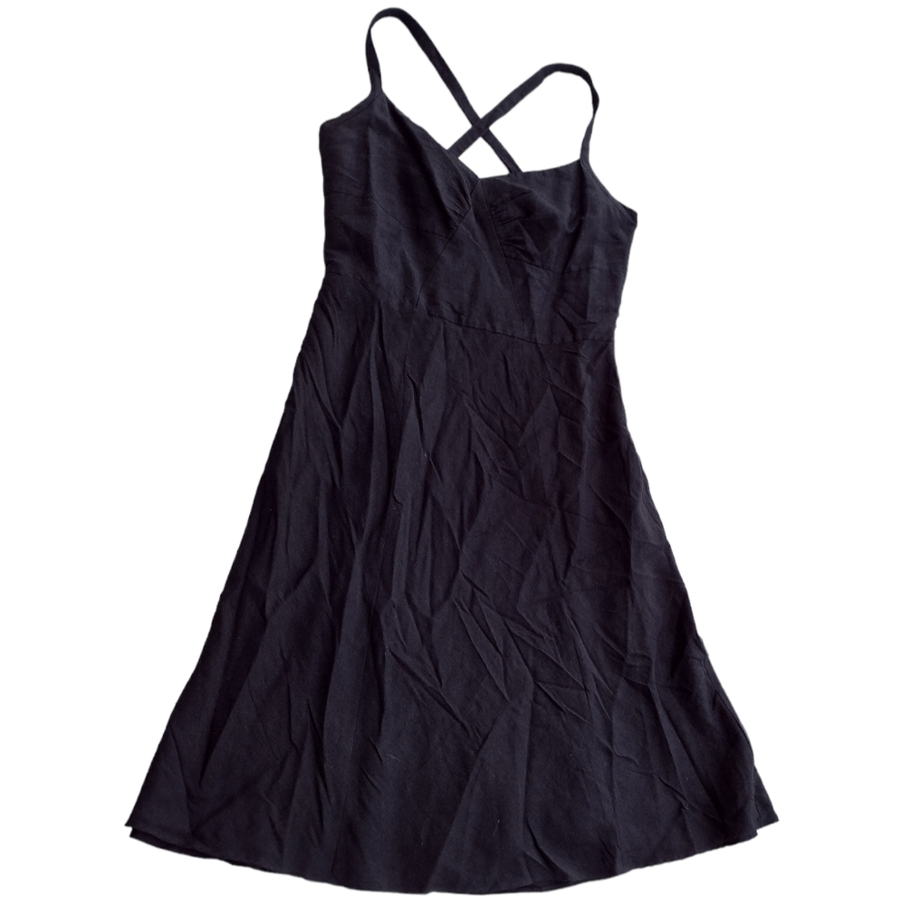 Cross back dress
